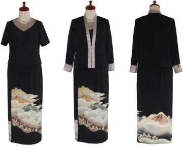 着物リメイク実例 エンゼルクローズ 留袖ドレス 着物ドレス 着物リメイクならエンゼルクローズ