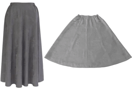 着物リメイクAラインスカート（−９） - 留袖ドレス・着物ドレス・着物 