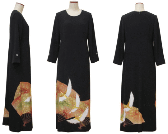 着物リメイク実例'20エンゼルクローズ - 留袖ドレス・着物ドレス