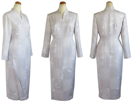 着物リメイク実例'２０エンゼルクローズ - 留袖ドレス・着物ドレス ...