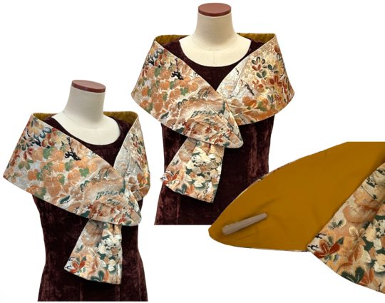 着物リメイクのストール,ショールーエンゼルクローズ - 留袖ドレス